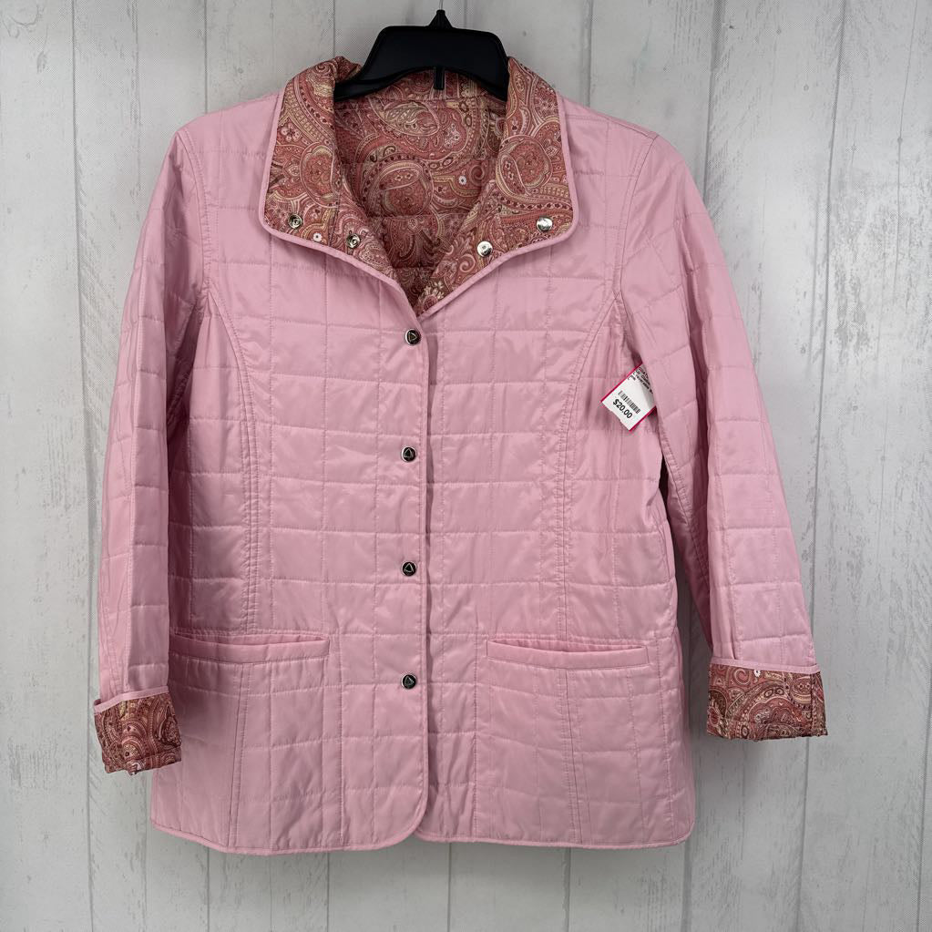 L reversible quilted jacket