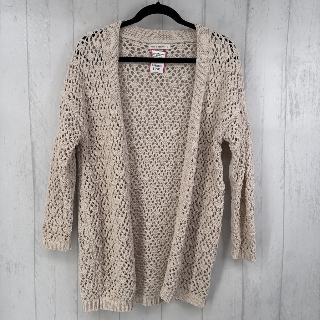 S crochet cardi