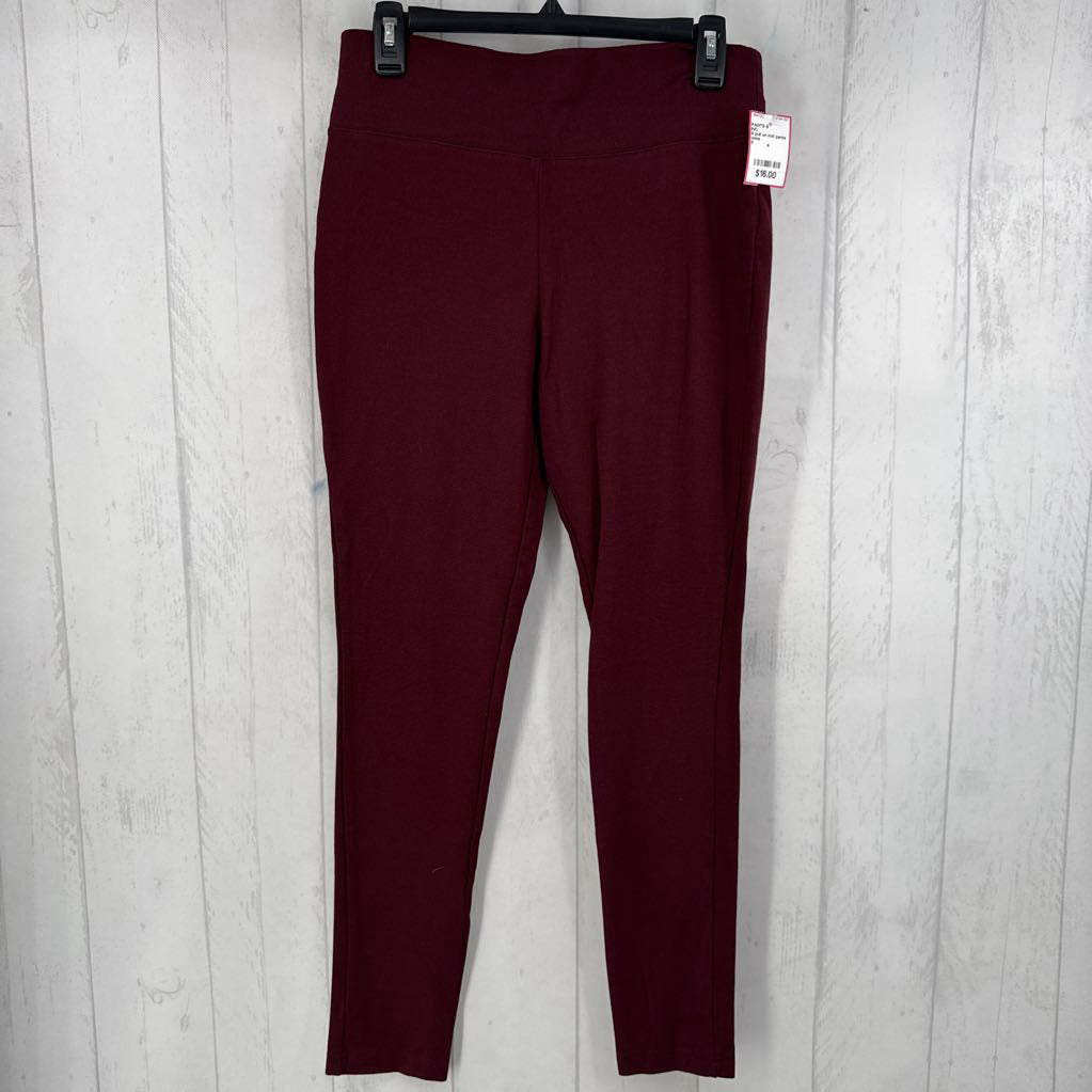 8 pull on knit pants