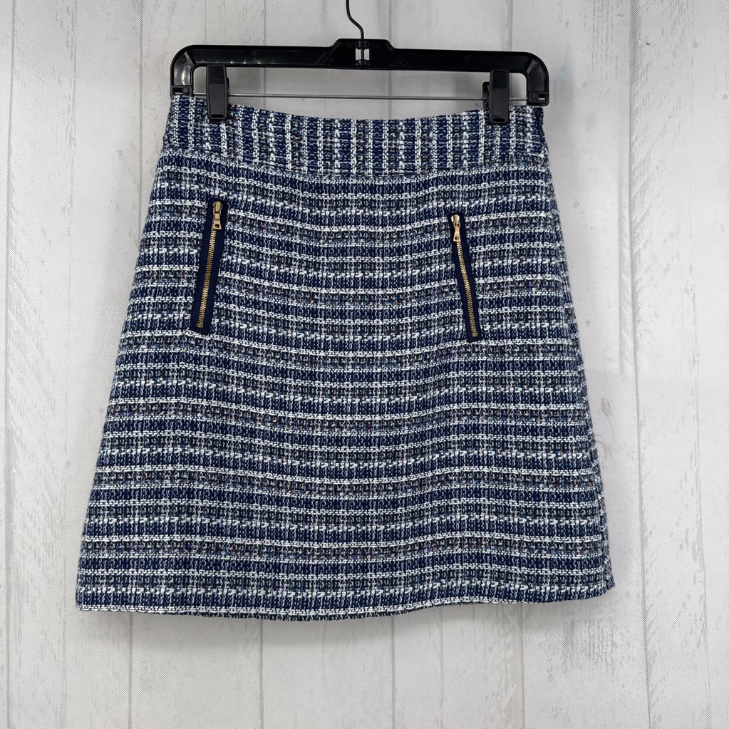 0 tweed skirt