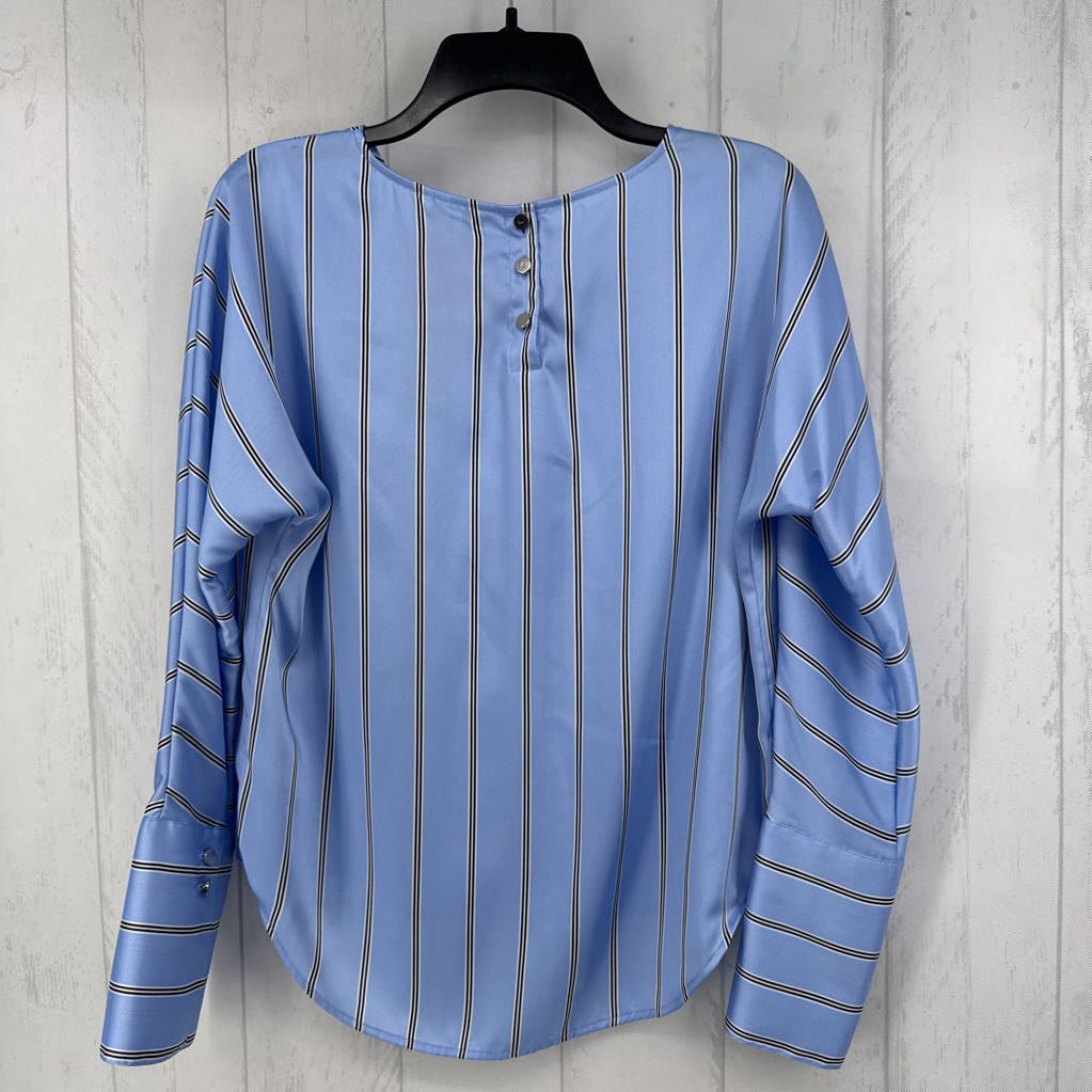R37 XS striped hi-lo l/s top