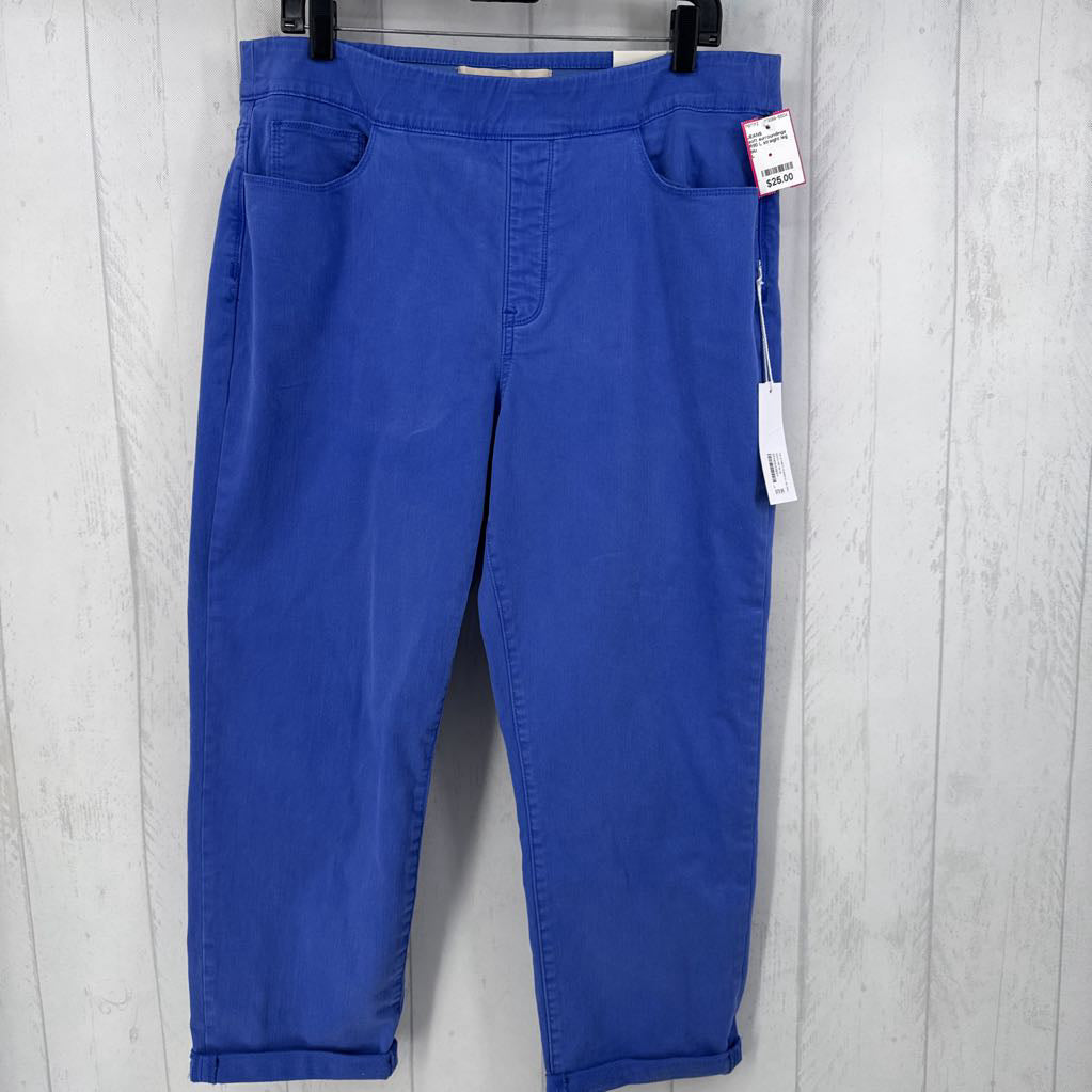 R80 L straight leg crop jean