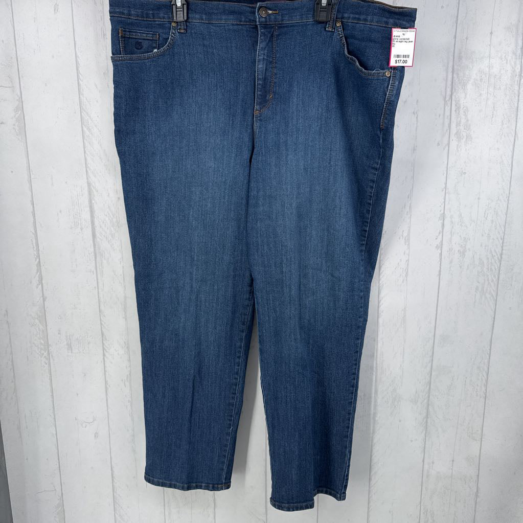 20 straight leg jean