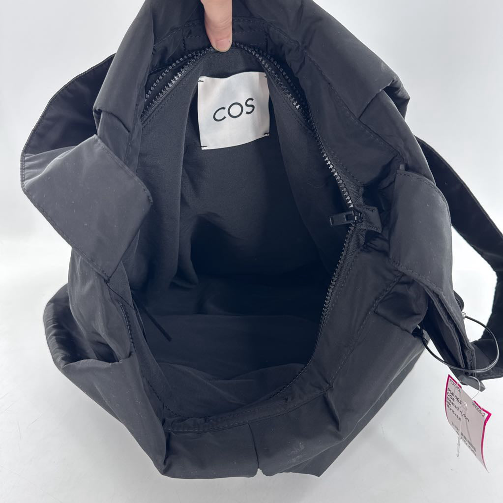 pleated nylon crossbody