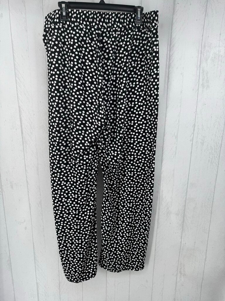 XL drawstring dot print pants