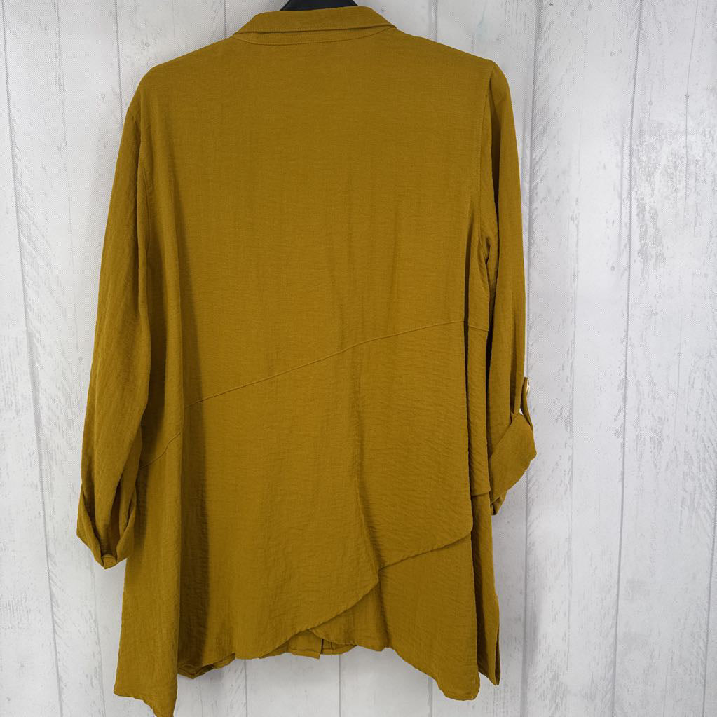 S l/s button down shirt