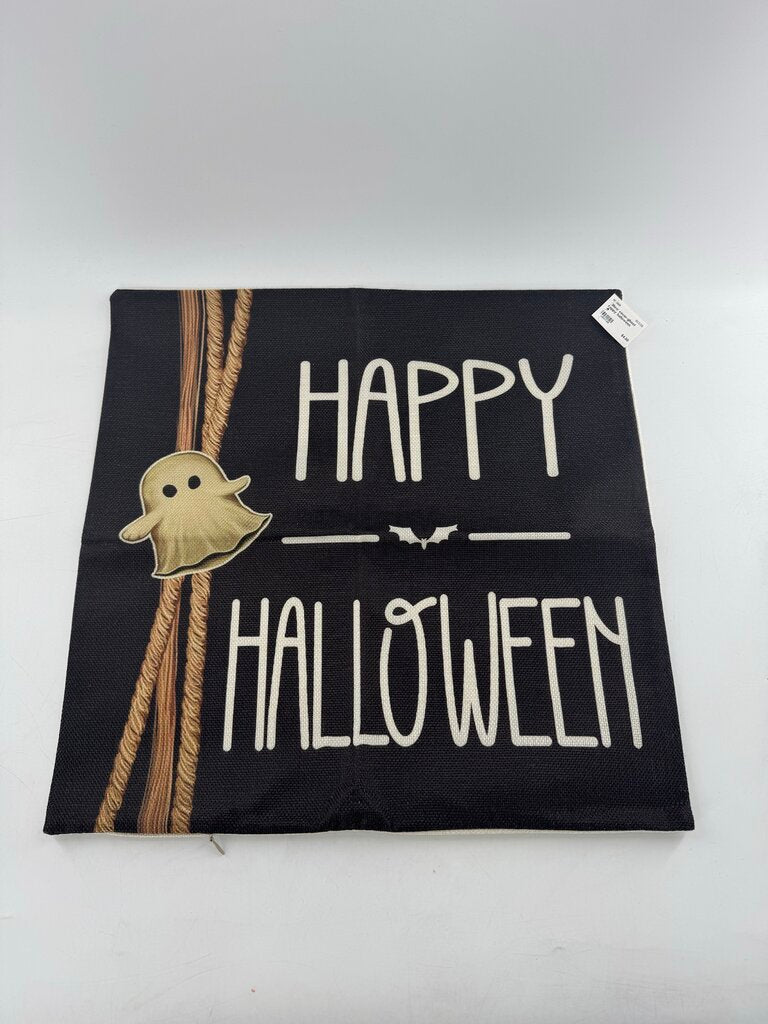 pillow cover-ghost trick or treat