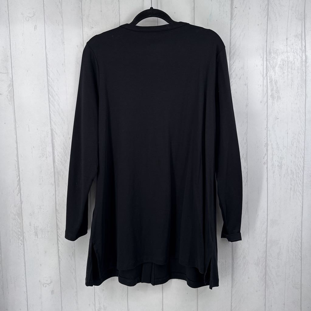 1X button down cardi l/s