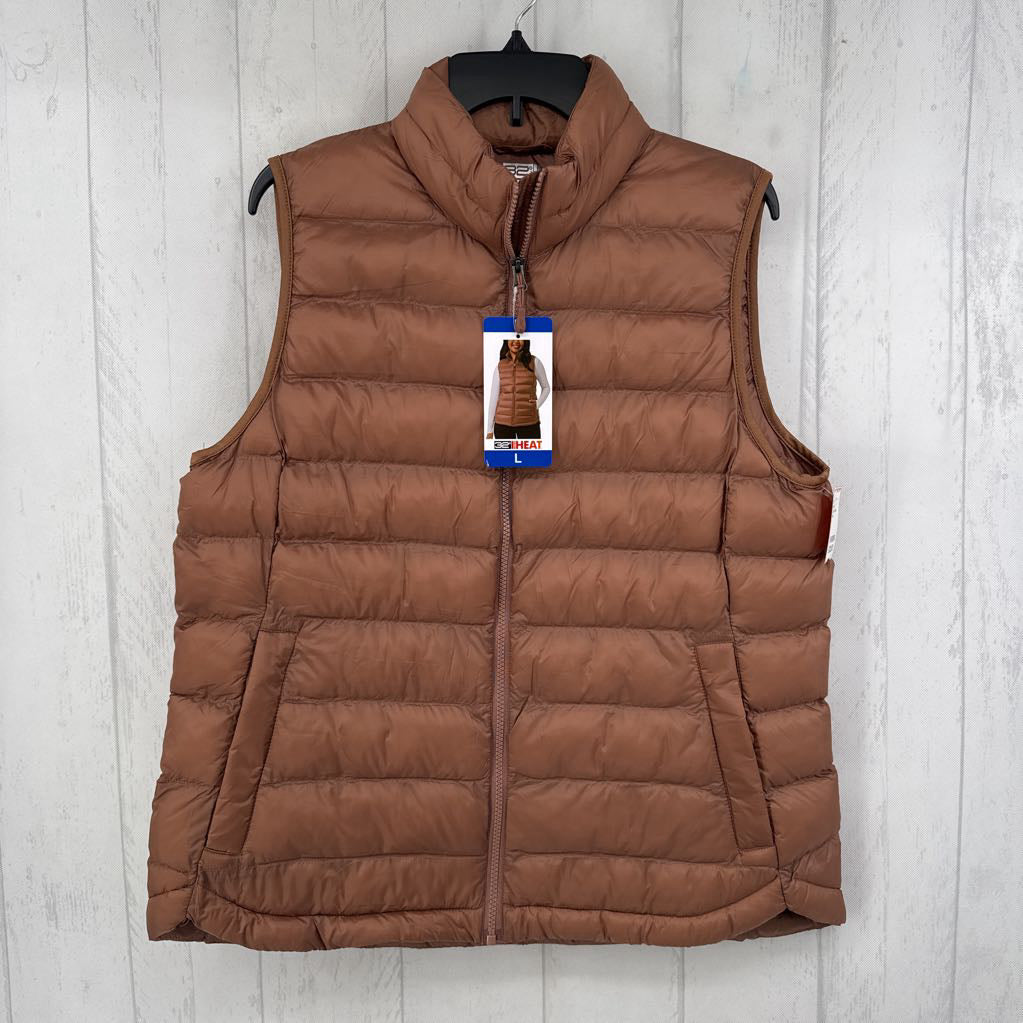 L puffer vest