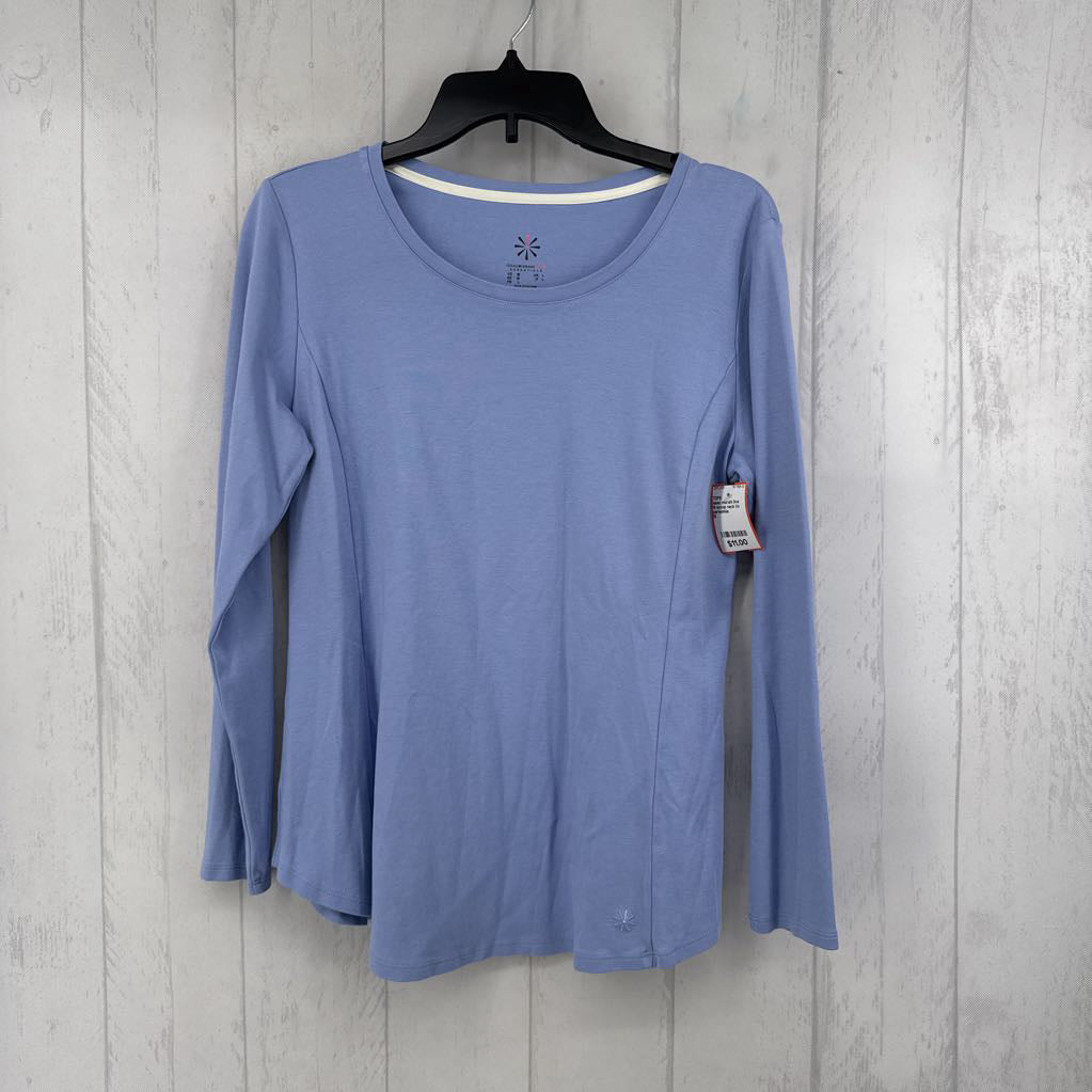M scoop neck l/s tee