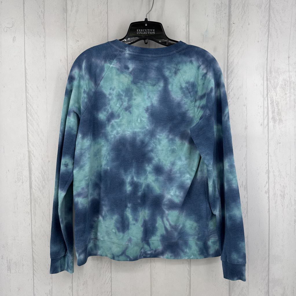 M tie-dye crewneck sweater