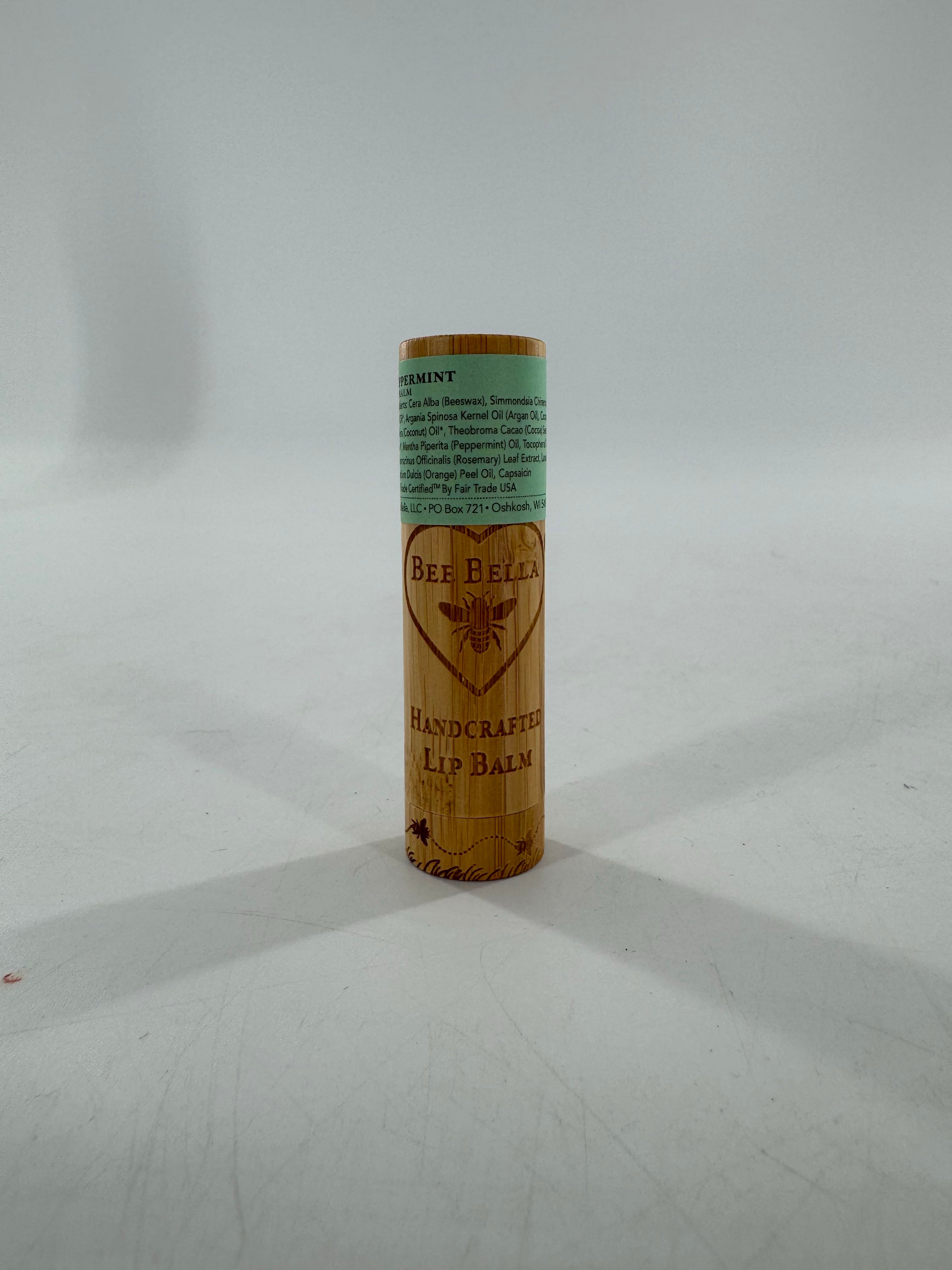 handcrafted lip balm-peppermint