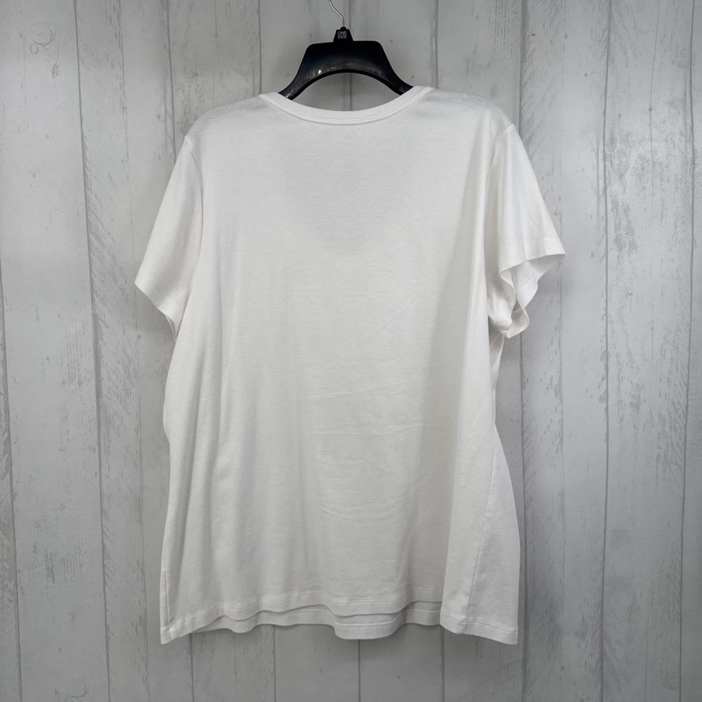 2X v-neck s/s tee