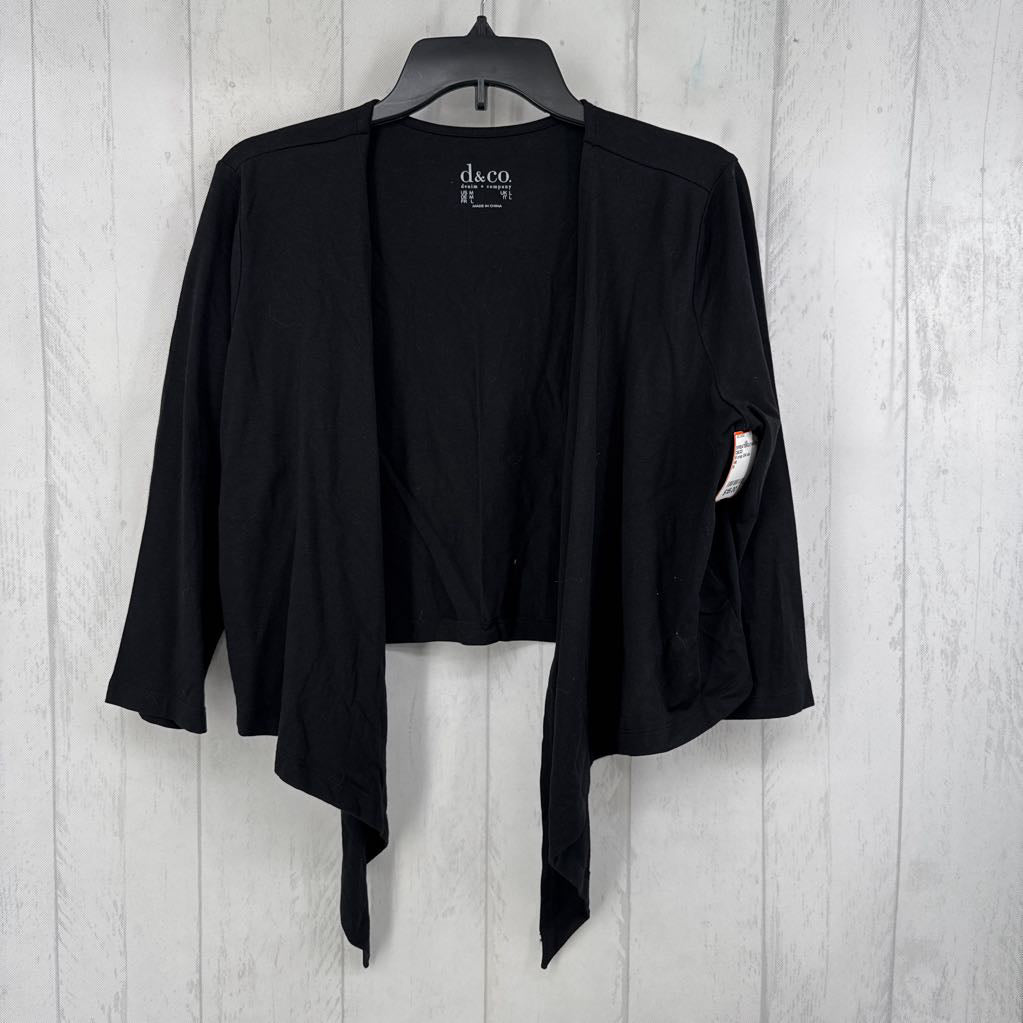 M crop 3/4 slv cardi