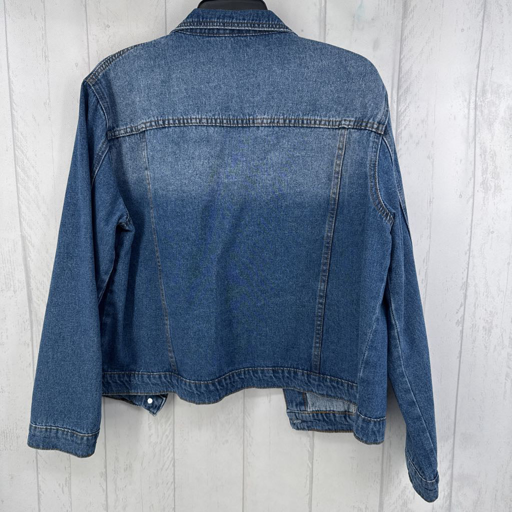 L denim jacket