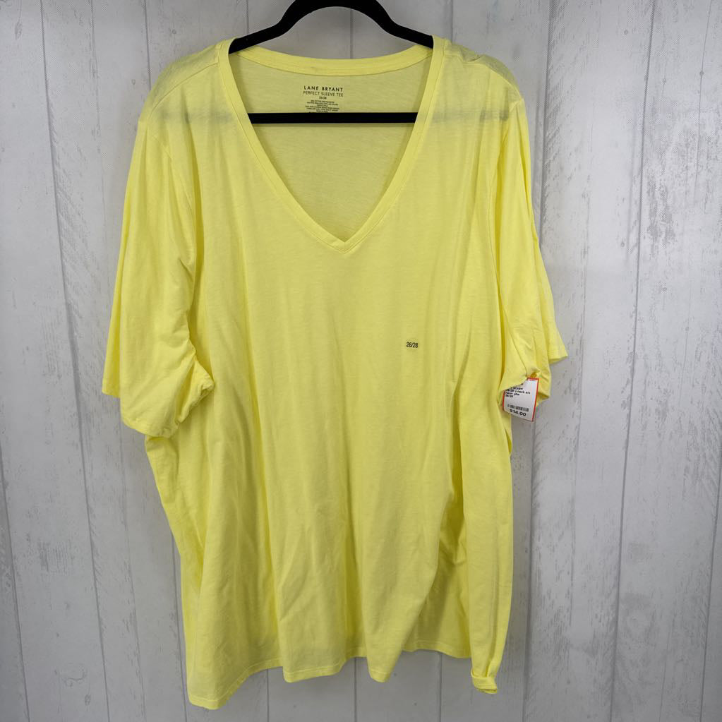 26/28 v-neck s/s tee