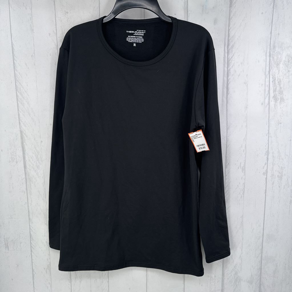 XL fleece lined l/s tee