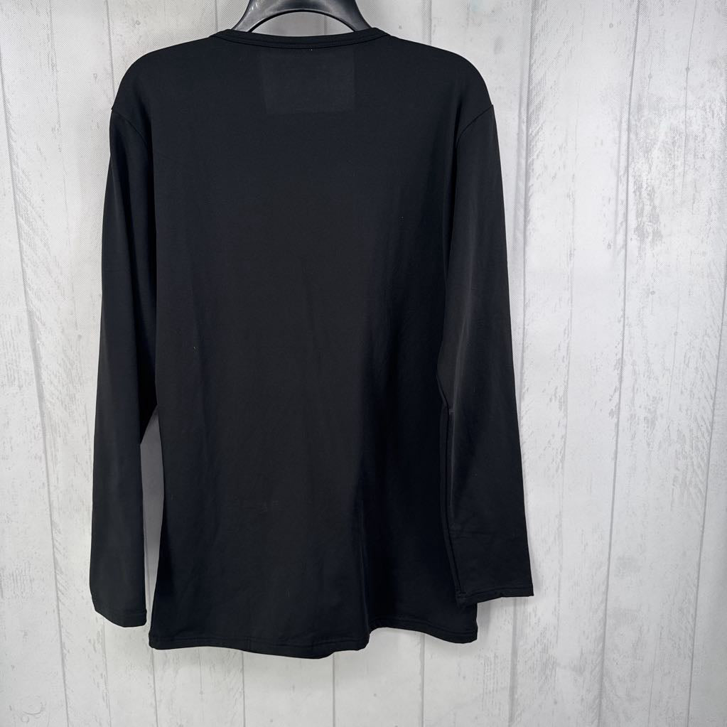 XL fleece lined l/s tee