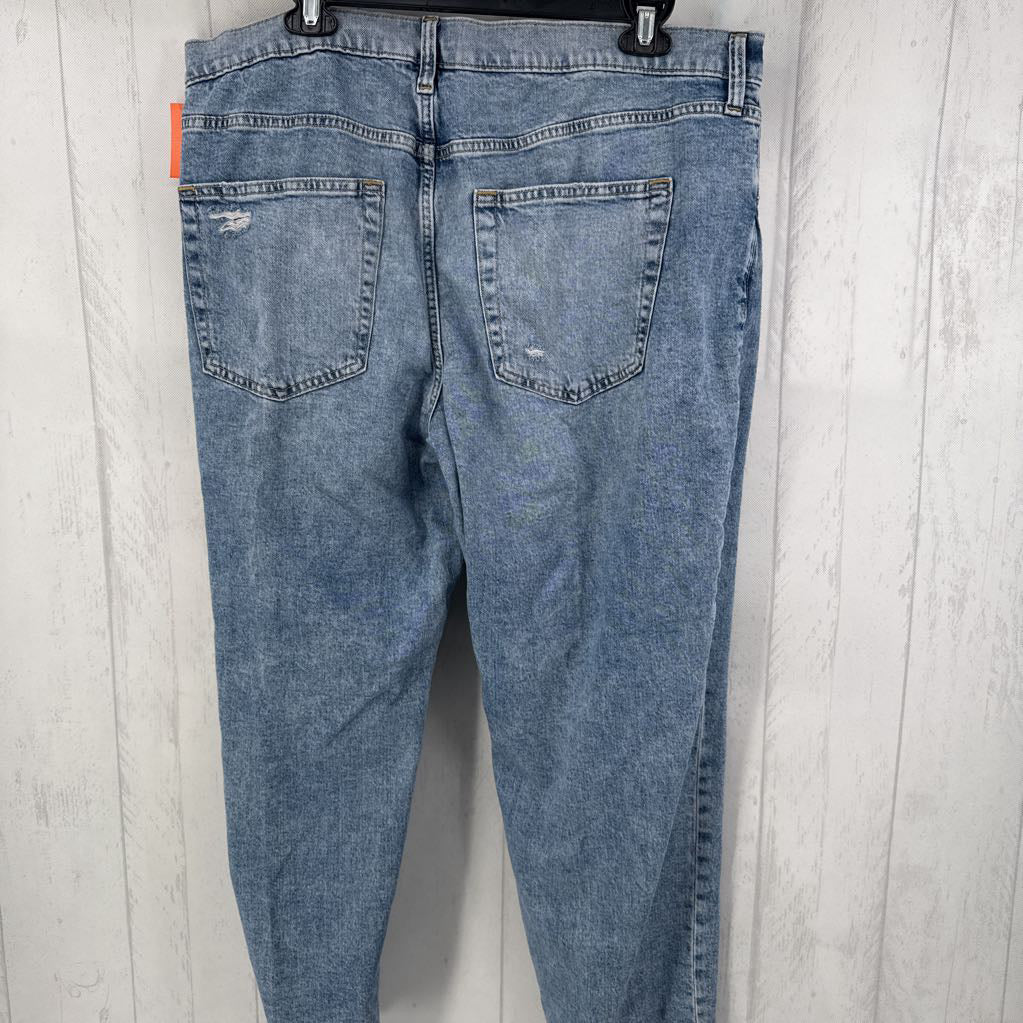 16S mid-rise loose fit jean