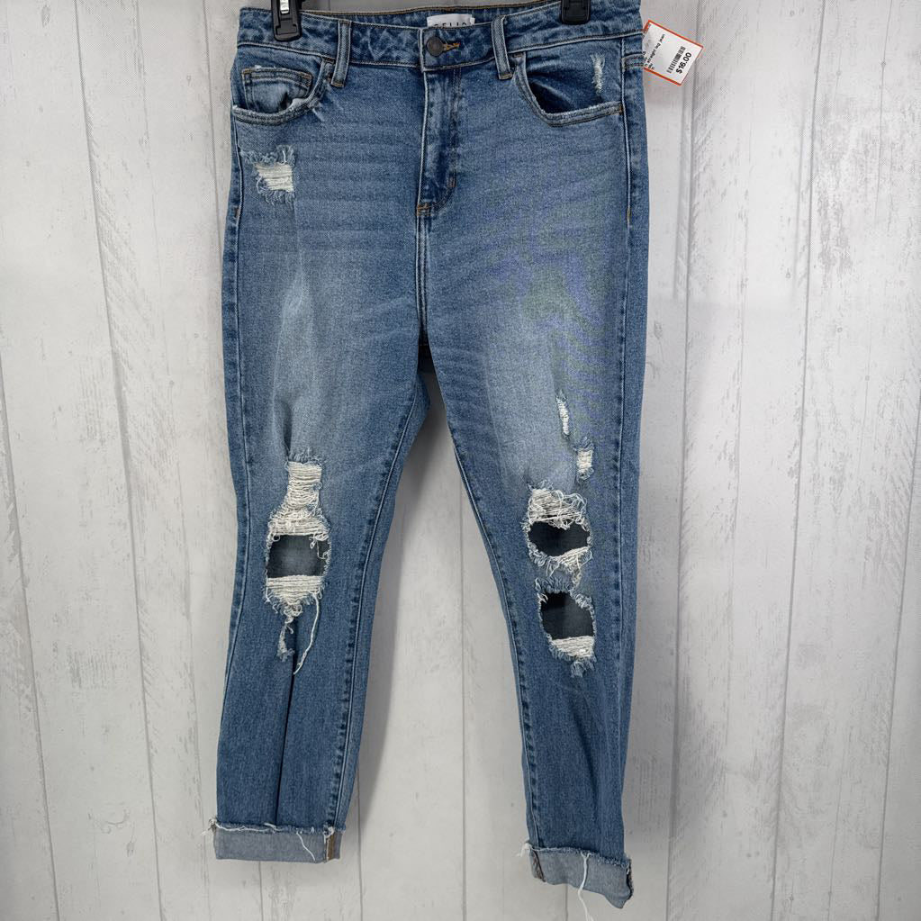 11 straight leg jean