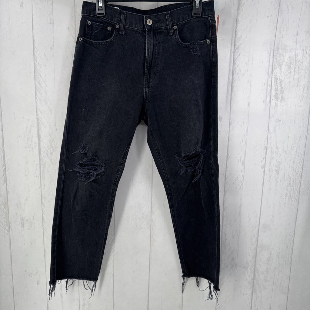 8P hi rise straight leg jean