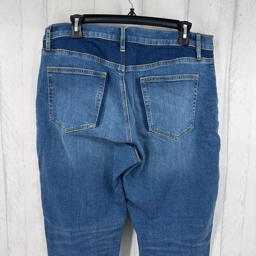 12 patchwork girlfriend jean