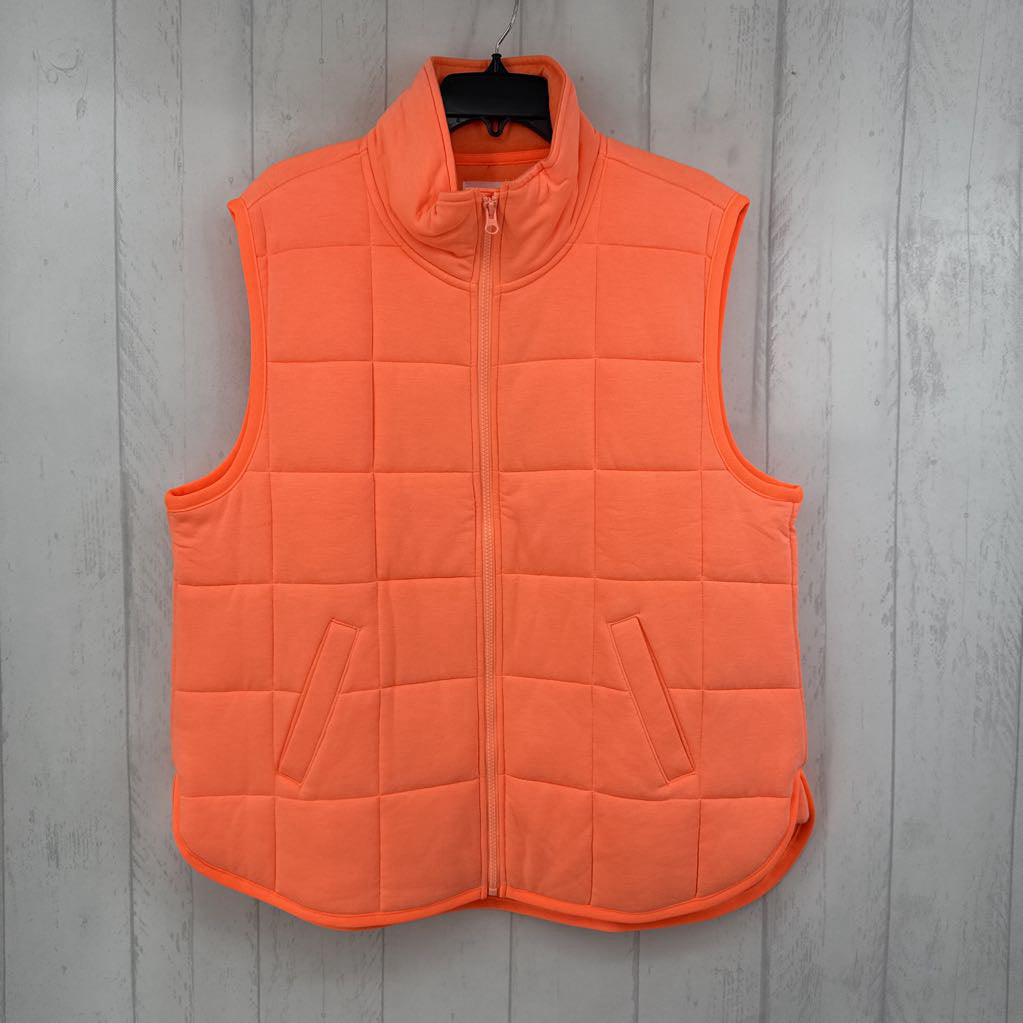 L quilted vest