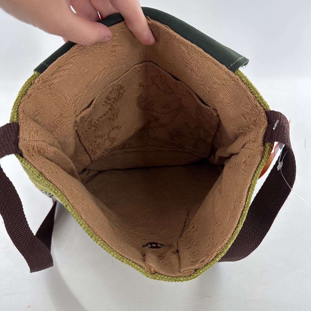 mixed media crossbody