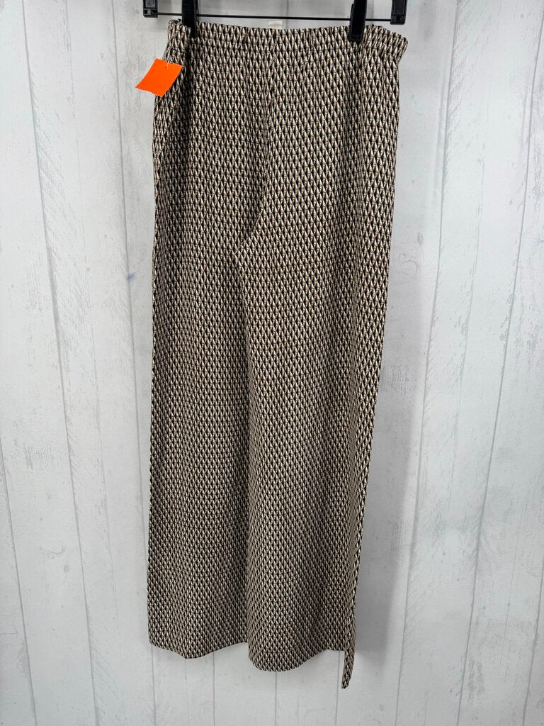 XS printed wide leg pant