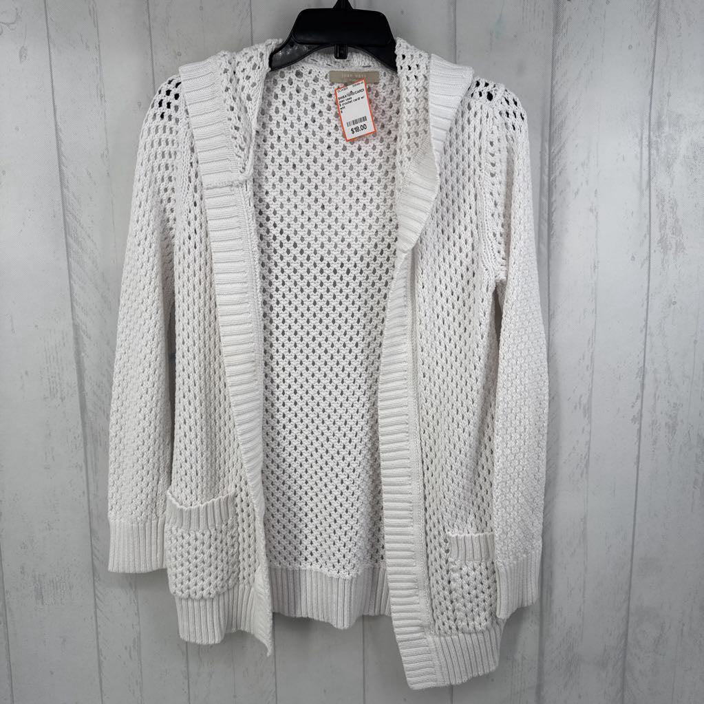 S crochet cardi w/ hood