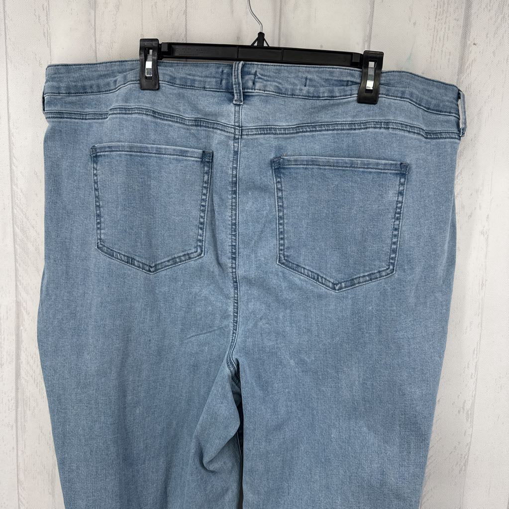 20W cuffed girlfriend jean