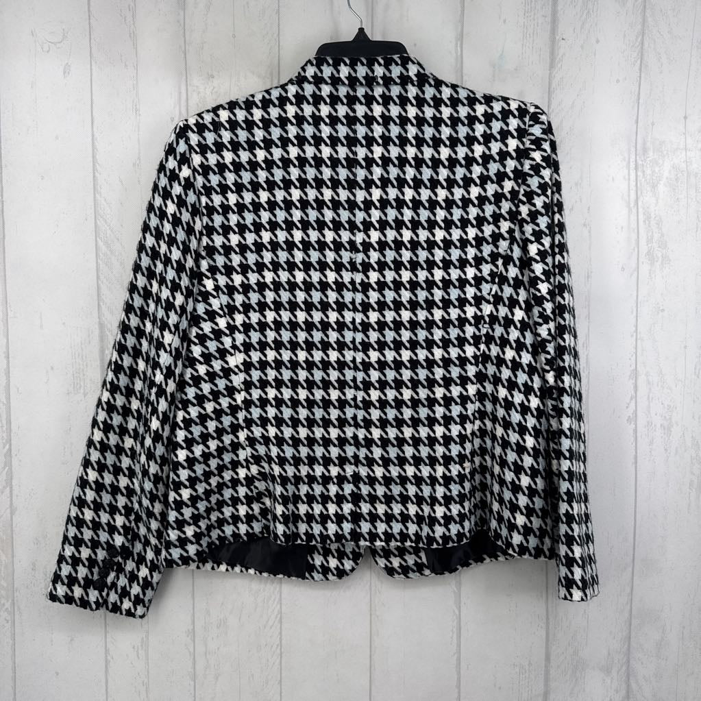 16 houndstooth blazer