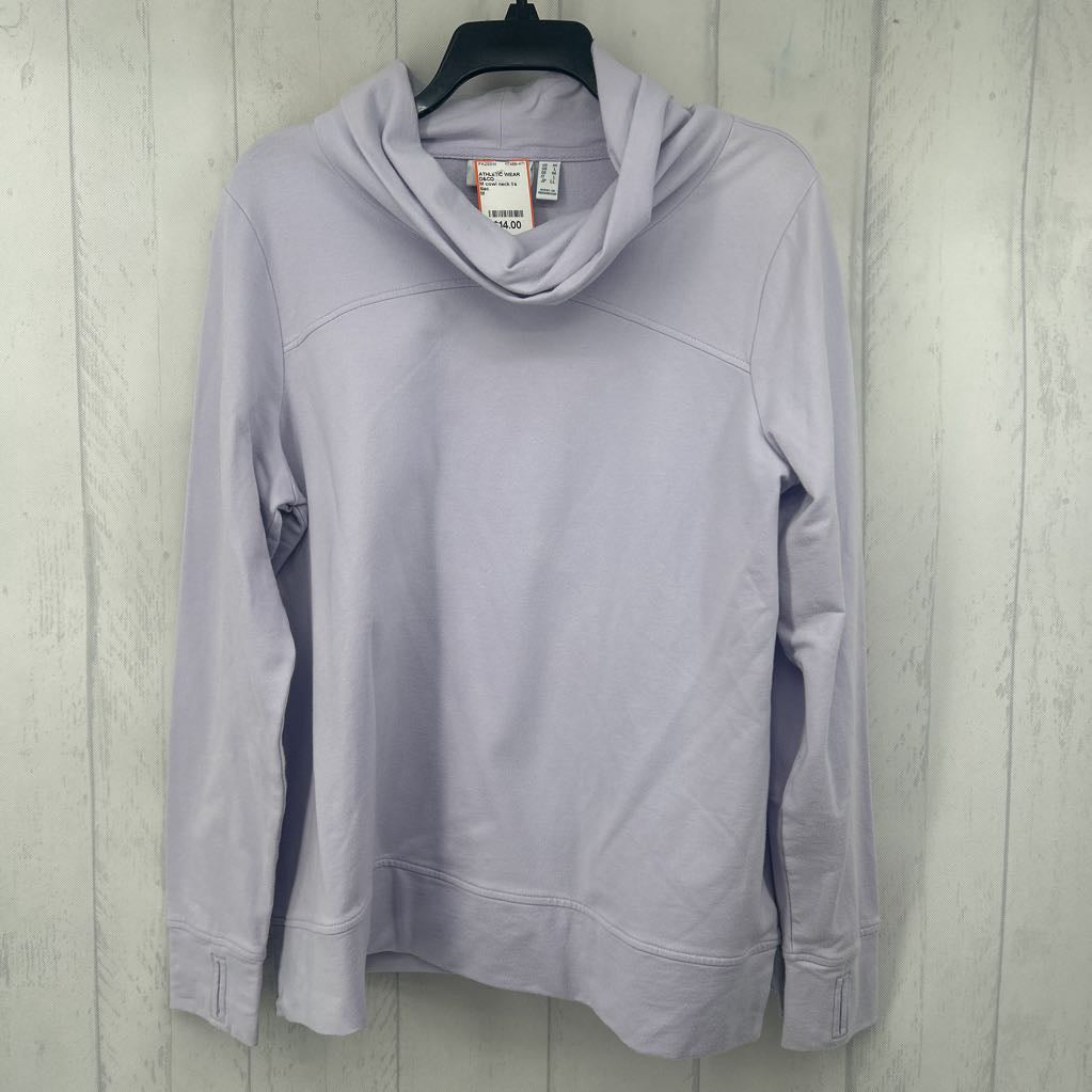 M cowl neck l/s pullover
