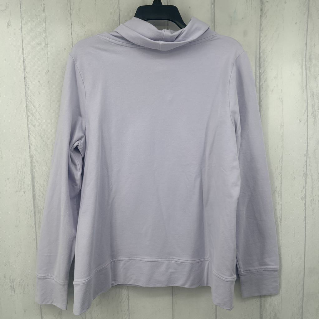 M cowl neck l/s pullover