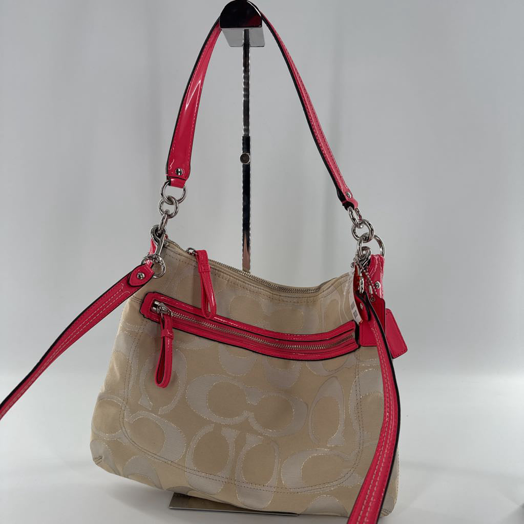 signature canvas crossbody