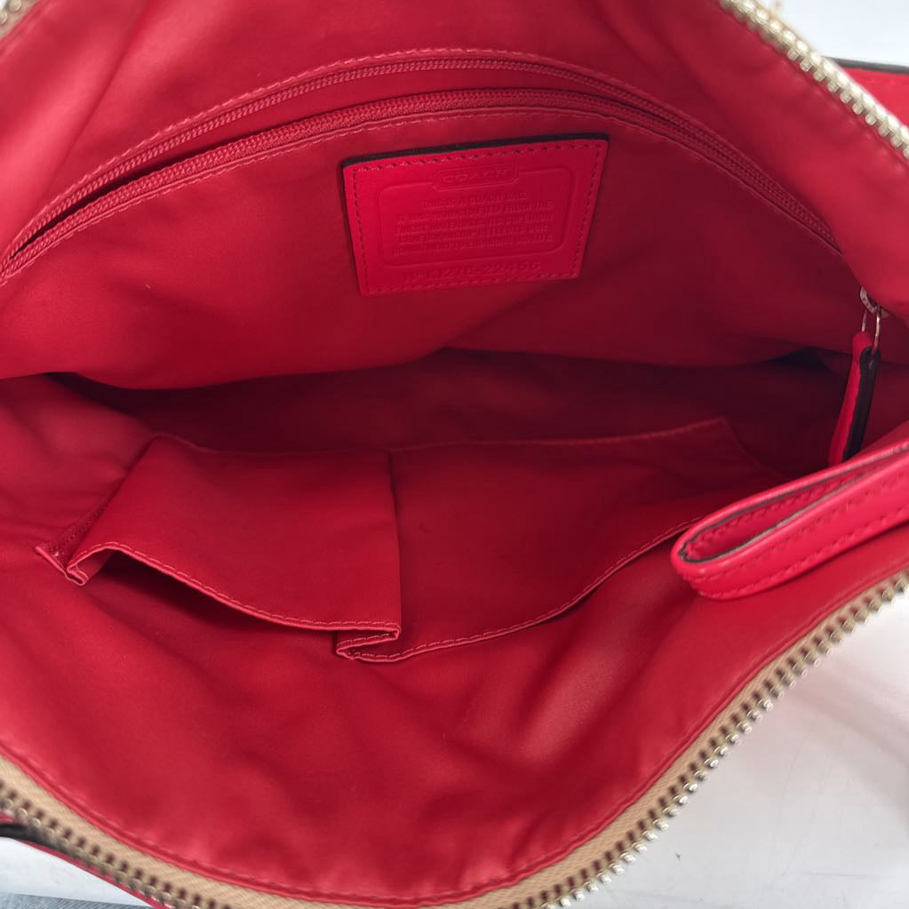 signature canvas crossbody