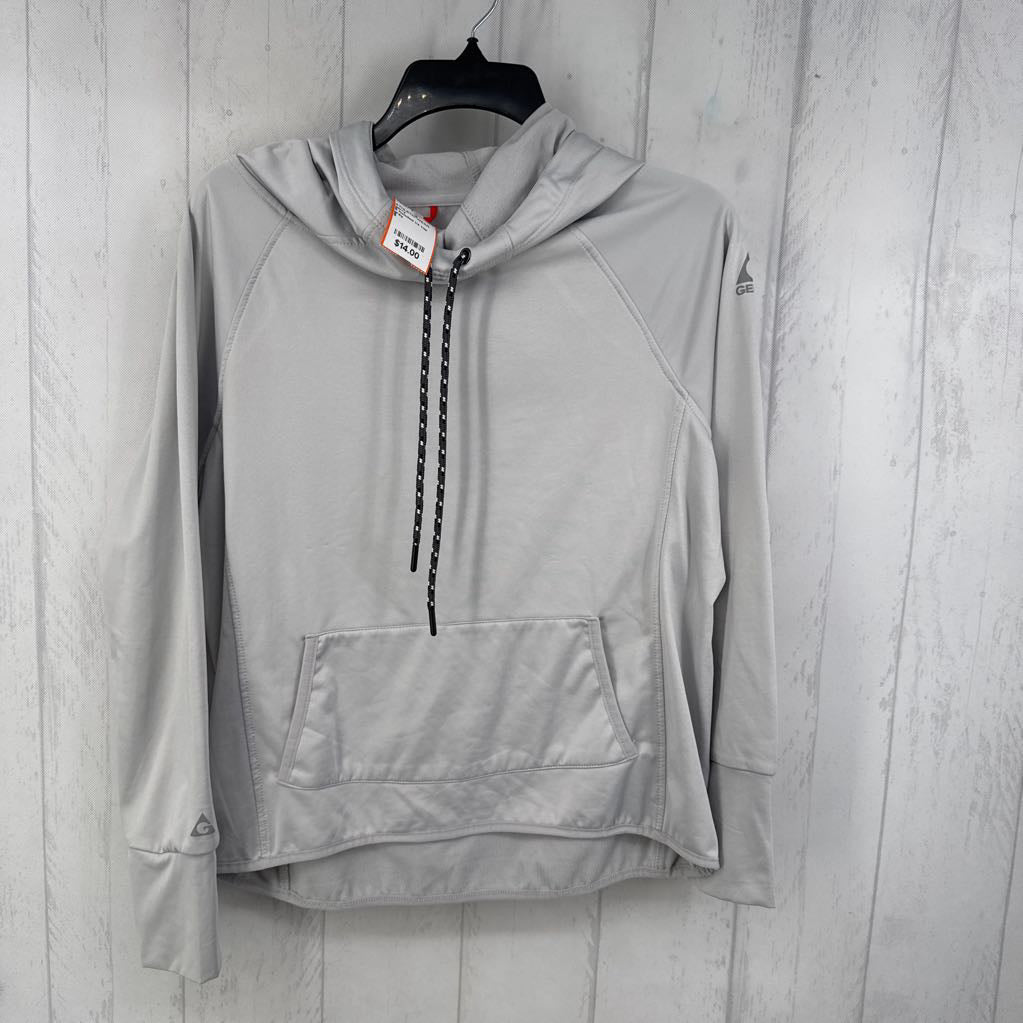 S hooded l/s top