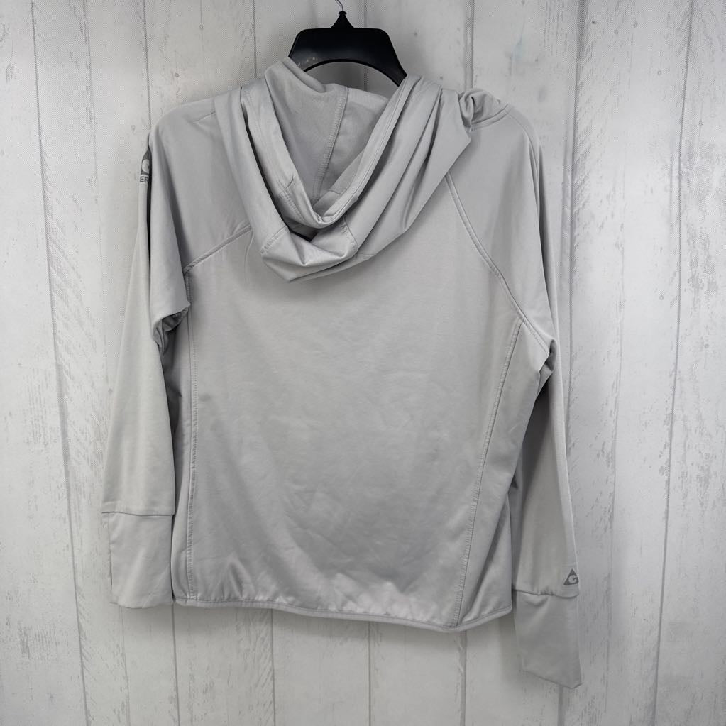 S hooded l/s top