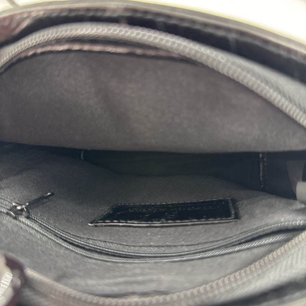 vintage croc embossed crossbody