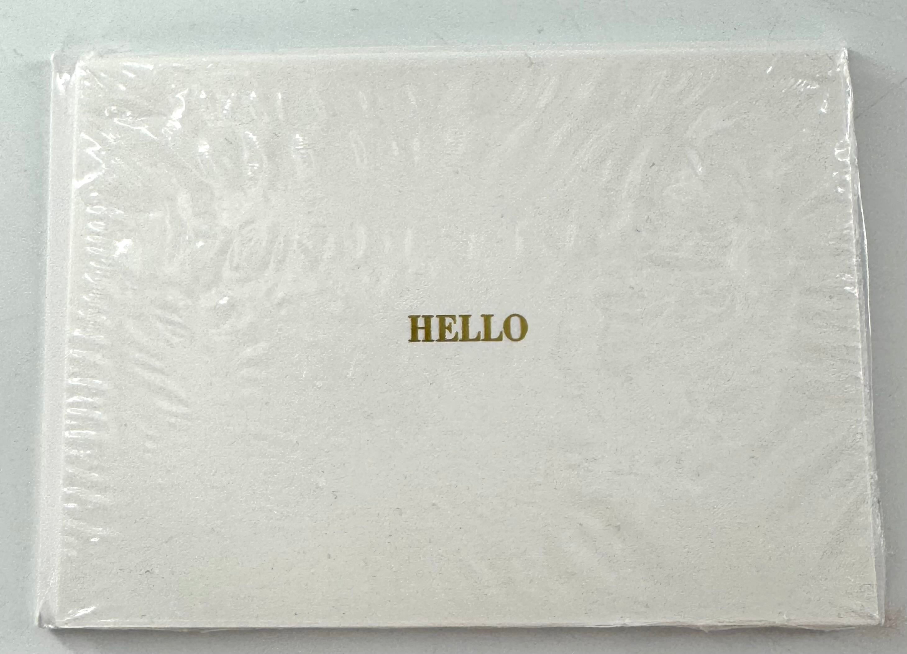 5 pack greeting cards-hello