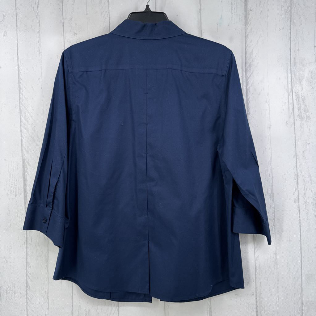 L button down l/s top