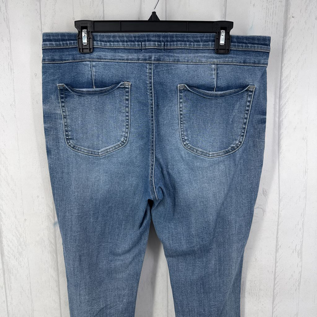XL pull-on skinny jean