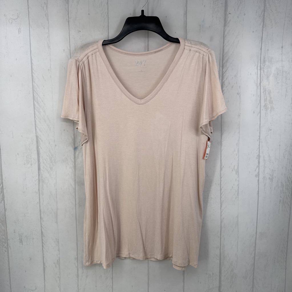 XL v-neck s/s tee