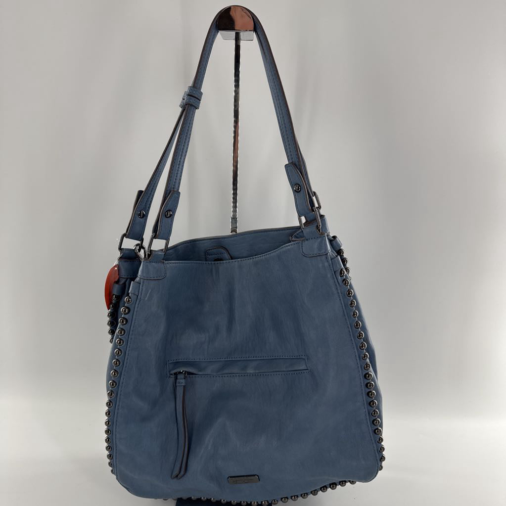 vegan leather studded bag