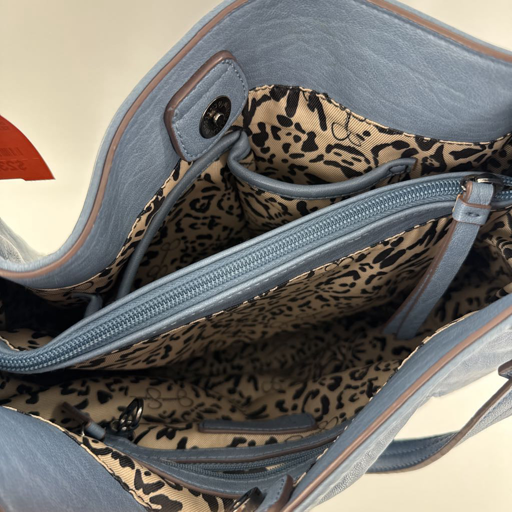 vegan leather studded bag