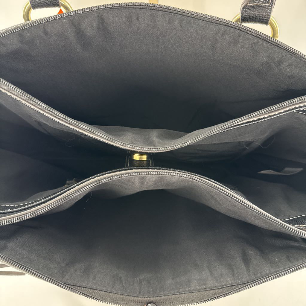 vegan leather colorblock satchel