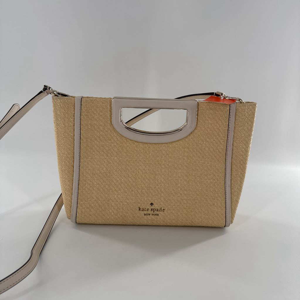 straw crossbody/clutch