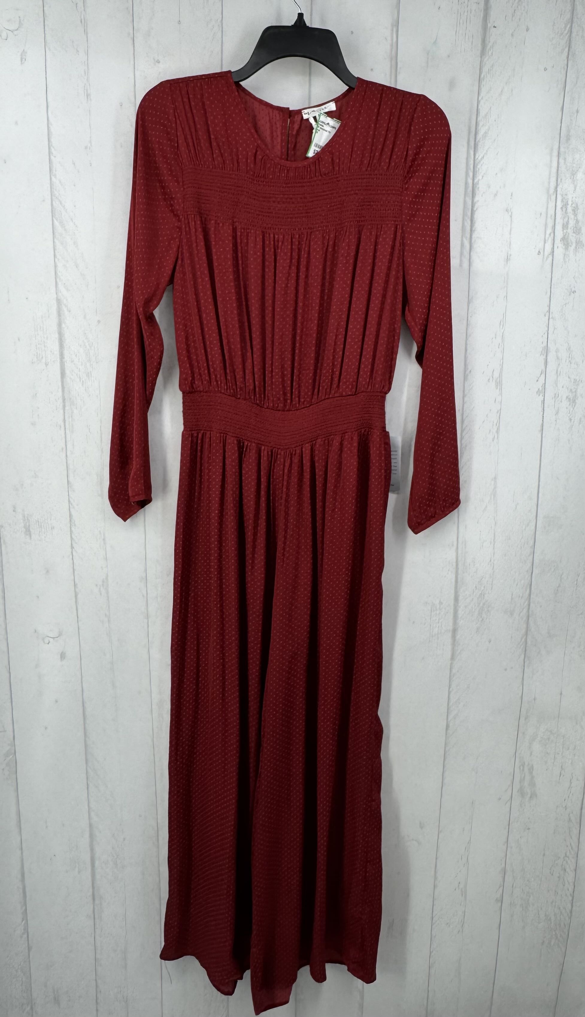 M smocked l/s jumpsuit