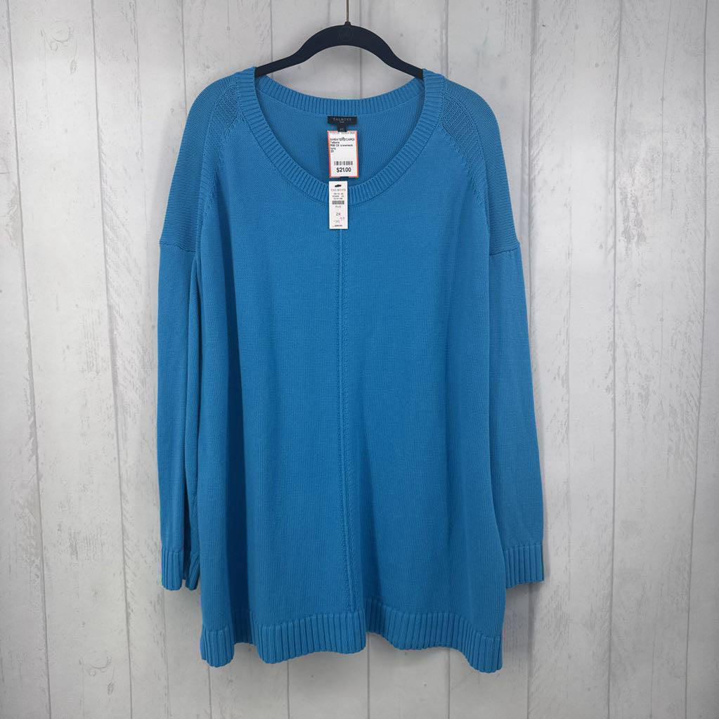 R80 2X crewneck tunic sweater