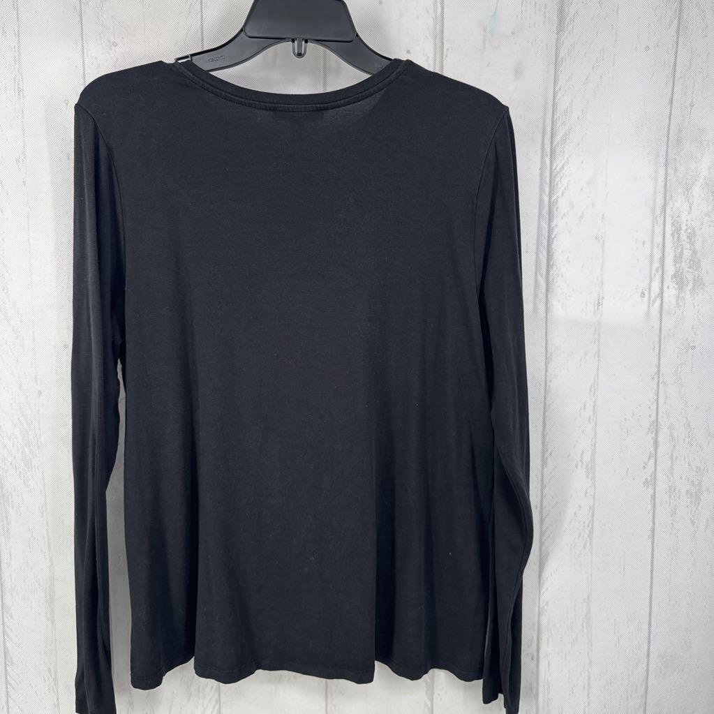 M scoop neck l/s tee